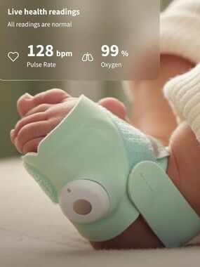 Owlet dream sock - Mint